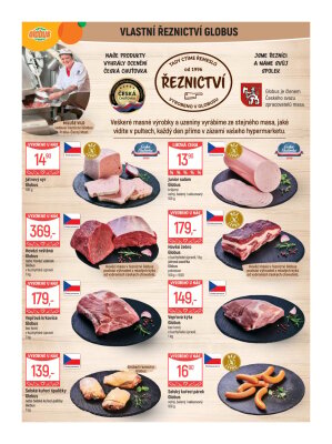 akční leták Globus 5.3.2025-11.3.2025