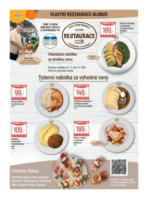 akční leták Globus 5.3.2025-11.3.2025