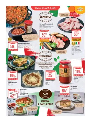 akční leták Globus 5.3.2025-11.3.2025