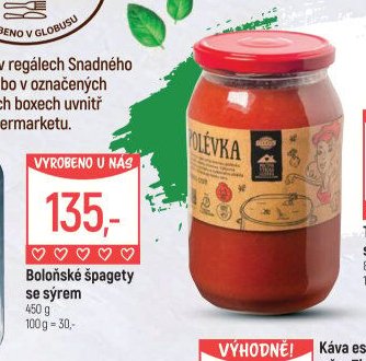 Boloňské špagety se sýrem