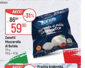 Zanetti Mozzarella di Bufala