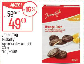 Čokopiškoty Jeden Tag