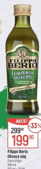 Olivový olej extra panenský Filippo Berio
