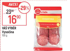 Salám Vysočina Váš Výběr