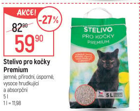 Stelivo pro kočky Premium Globus