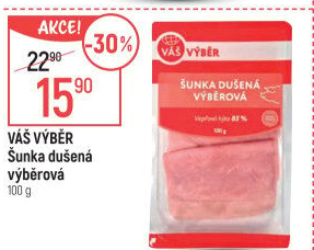 Šunka výběrová dušená Váš Výběr
