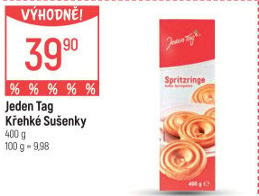 Sušenky křehké Jeden Tag