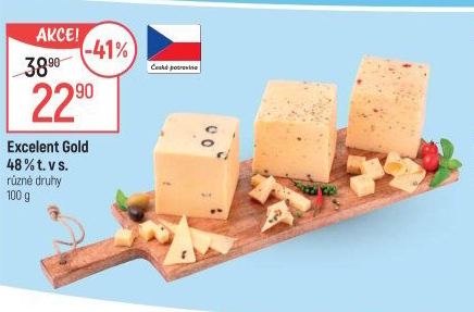 Sýr Excelent Gold 48%