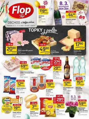 akční leták FLOP TOP 5.3.2025-11.3.2025