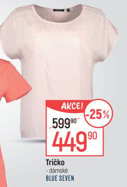 Dámské tričko Blue Seven