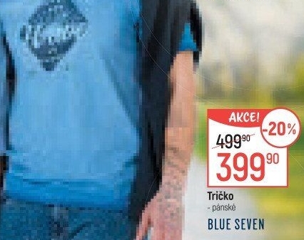 Pánské tričko Blue Seven