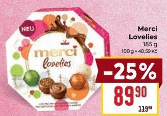 Bonboniéra Lovelies Merci