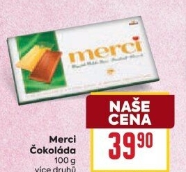 Čokoláda Merci
