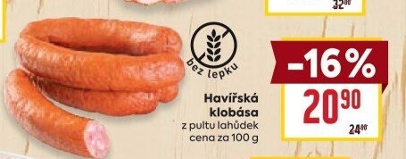 Havířská klobása