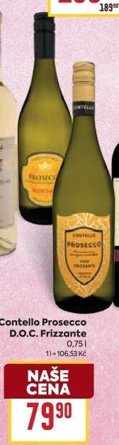 Prosecco Contello DOC Frizante