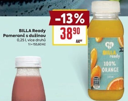 Šťávy Fresh 100 % Ready Billa