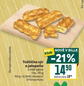 Taštička se slanou náplní