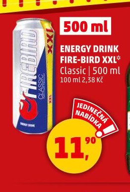 ENERGY DRINK FIRE-BIRD XXL