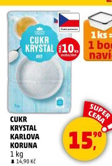 Cukr krystal Karlova Koruna