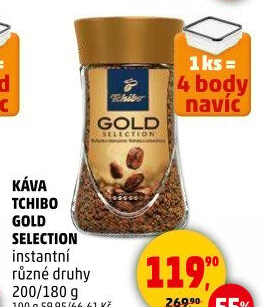 Instantní káva Tchibo Gold Selection