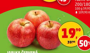 Jablka červená