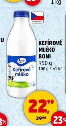 Kefírové mléko Boni