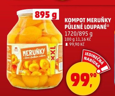 Kompot meruňky Karlova Koruna