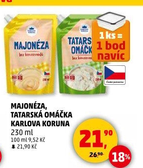 Majonéza Karlova Koruna