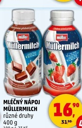 Nápoj mléčný Müllermilch Müller
