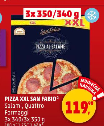 Pizza mražená San Fabio