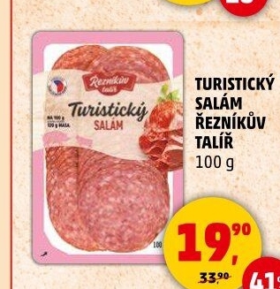 Salám turistický Řezníkův talíř