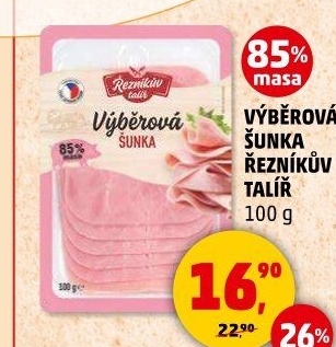 Šunka výběrová Řezníkův talíř