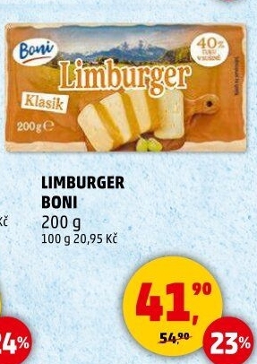 Sýr Limburger Boni