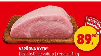 Vepřová kýta bez kosti