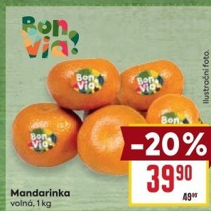 Mandarinky Billa Bonvia