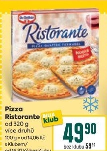 Pizza mražená Ristorante Dr. Oetker