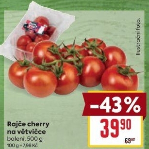 Rajčata cherry Billa Bonvia