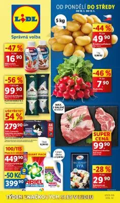 akční leták Lidl 10.3.2025-12.3.2025