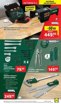 akční leták Lidl 10.3.2025-16.3.2025