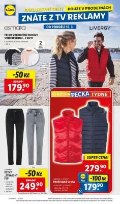 akční leták Lidl 10.3.2025-16.3.2025
