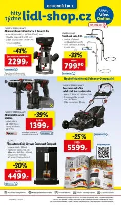 akční leták Lidl 10.3.2025-16.3.2025