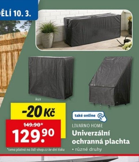LIVARNO HOME Univerzální ochranná plachta