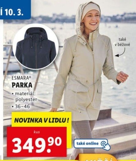 Dámská bunda parka Esmara