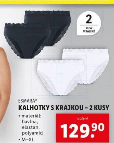 Dámské kalhotky Esmara