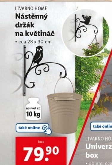 Držák na květináč Livarno Home