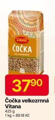 Čočka velkozrnná Vitana