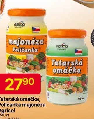 Tatarská omáčka, Poličanka majonéza Agricol