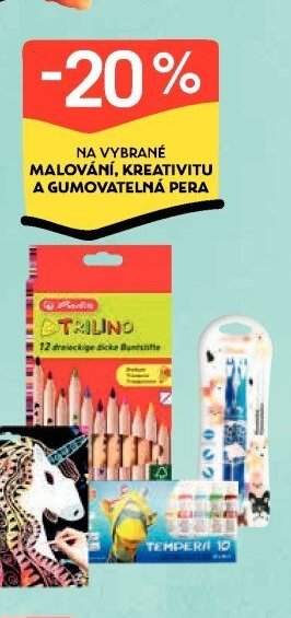 Na vybrané malování, kreativitu a gumovatelná pera