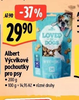 Albert Výcvikové pochoutky pro psy