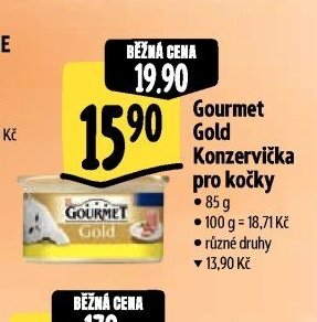 Gourmet Gold Konzervička pro kočky